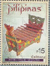 Stamp, Gabbang, Philippines,  , Musical Instruments