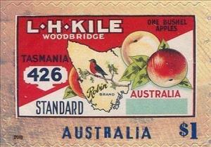 Stamp, LH Kile, Australia,  , Fruits