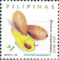 Stamp, Egg Fruit (Pouteria campechiana) Chesa, Philippines,  , Fruits, Plants (Flora)