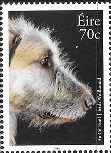 Stamp, Irish Wolfhound, Ireland,  , Animals (Fauna), Dogs, Mammals