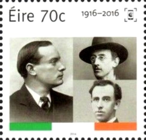 Patrick Pearse, Joseph Mary Plunkett and Thomas MacDonagh