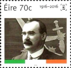 Stamp, James Connolly, Ireland,  