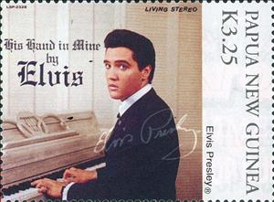 Stamp, His hand in mine, Papua New Guinea,  , Entertainers