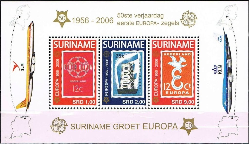 50th Anniversary of EUROPA Stamps S/S