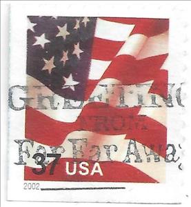 Stamp, Flag, United States of America,  , Flags