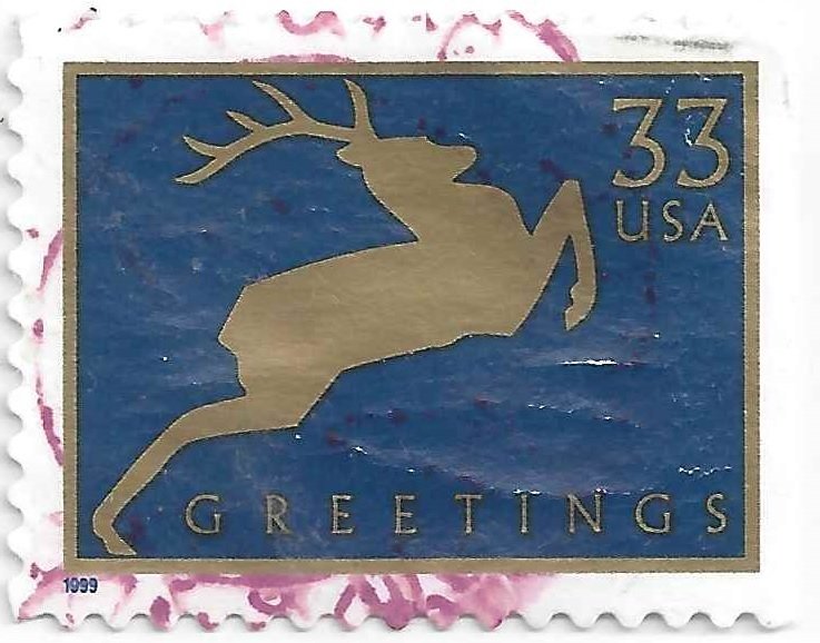 Jumping Reindeer - Christmas
