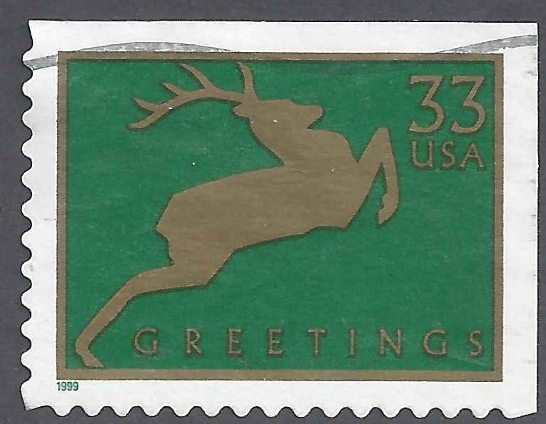Christmas 1999 - Jumping Reindeer