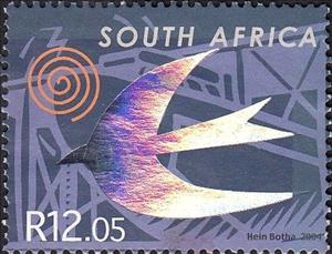 Stamp, Flying Dove, South Africa,  