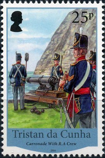 Carronade with R. A. crew