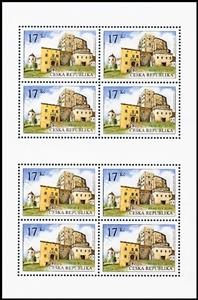Mini Sheet, Buchlov Castle, Czech Republic,  , Castles