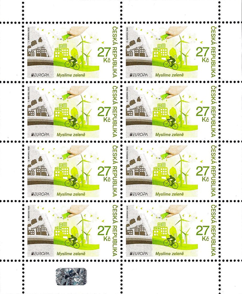 Europa (C.E.P.T.) 2016 - Think Green