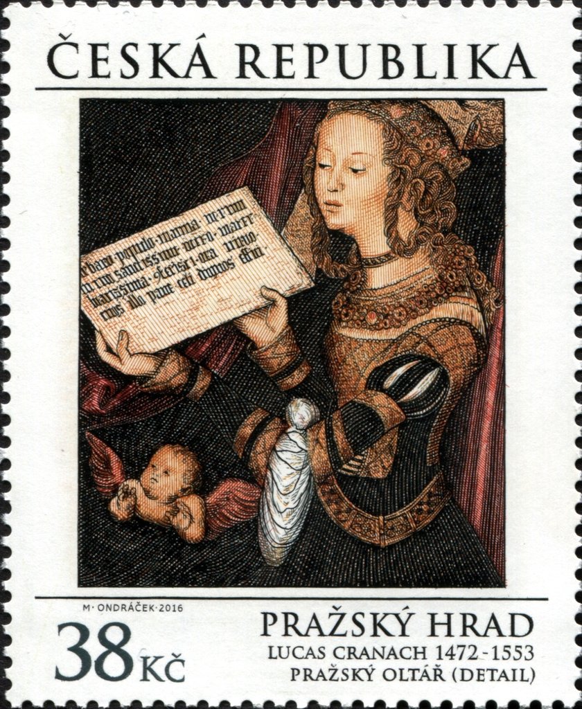 St. Barbara, by Lucas Cranach the Elder