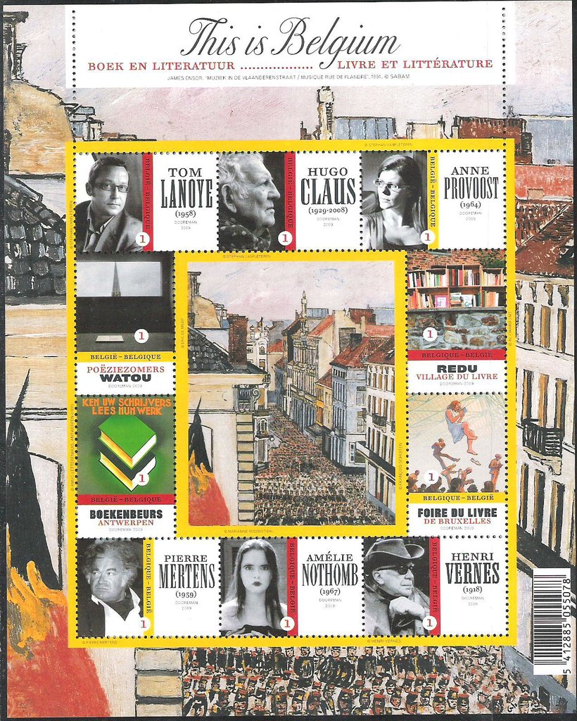 Block This is Belgium. Literature.