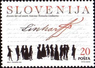 Prominent Slovenes - Anton Tomaž Linhart