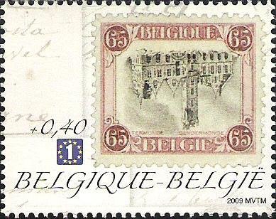 A masterpiece of Belgian philathely: "Termonde reversed"