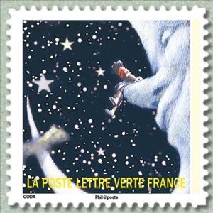 Stamp, Planetary correspondences- timbre 01, France,  