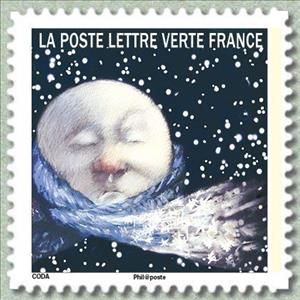 Stamp, Planetary correspondences- timbre 02, France,  
