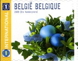 Stamp, Christmas & New Year Internat - Left imperforate, Belgium,  , Christmas