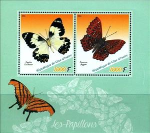 Mini Sheet, Butterflies, Cinderellas,  , Butterflies, Insects