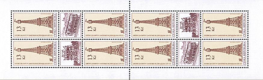 Booklet, Petřín Observation Tower and Funicular, Czech Republic,  