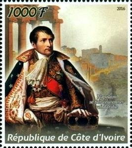 Stamp, Napoleon Bonaparte, Cinderellas,  