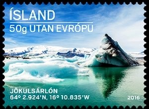 Tourist Stamps V - Jökulsárlón