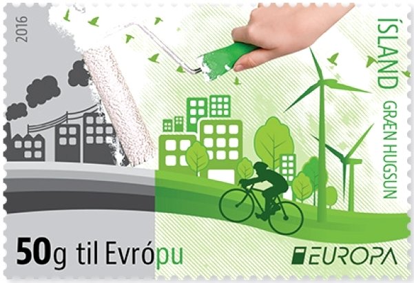 Europa Stamp 2016 – Think Green