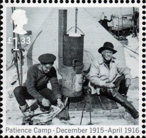 Stamp, Patience camp (December 1915-April 1916), United Kingdom of Great Britain & Northern Ireland,  