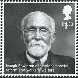Stamp, Joseph Rowntree, 1836-1925, United Kingdom of Great Britain & Northern Ireland,  