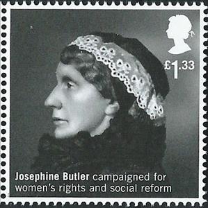 Stamp, Josephine Butler, 1828-1906, United Kingdom of Great Britain & Northern Ireland,  