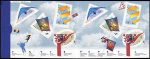 Booklet Pane, Kites, Canada,  , Kites