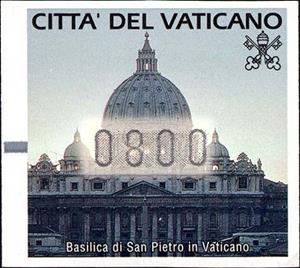 Stamp, St. Peter's Cathedral, Vatican City,  , Churches - Cathedrals - Basilicas - Chapels