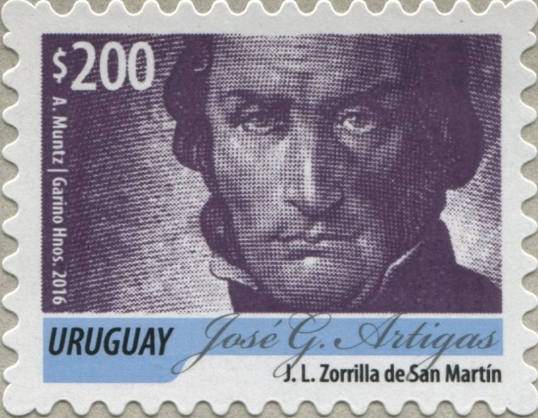 José Gervasio Artigas - Purple