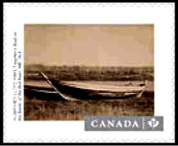 Stamp, Freighter"s boat by Humphrey Lloyd Hines, Canada,  , Photography