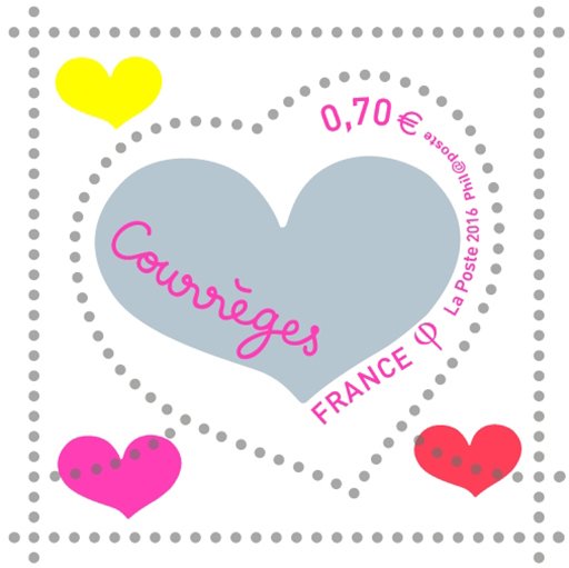 Heart Courrèges 0.70 €