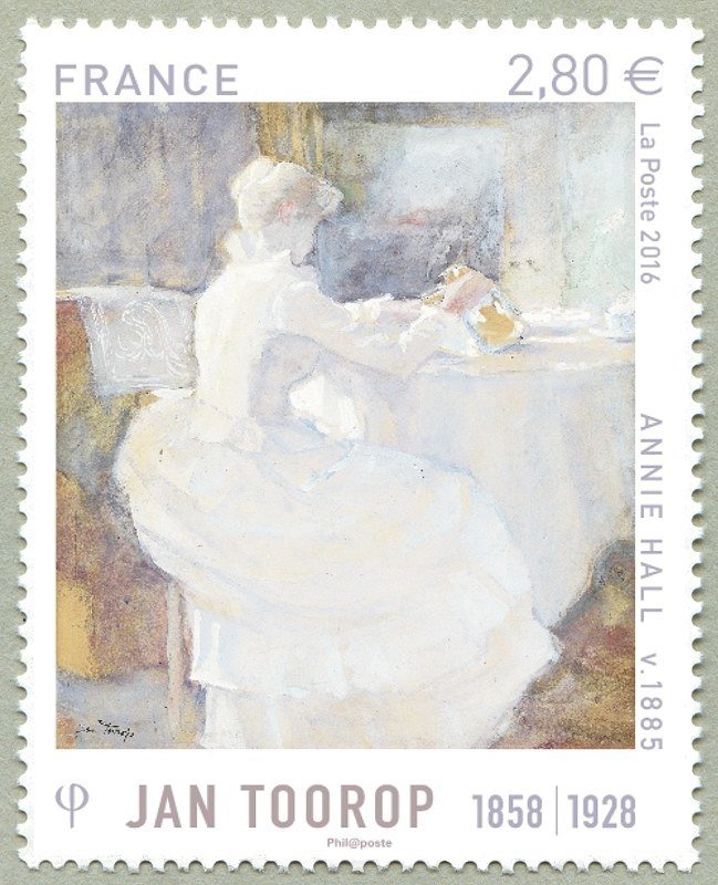 Jan Toorop 1858 - 1928 - Annie Hall v. 1885