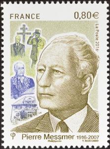 Stamp, Pierre Messmer 1916-2007, France,  