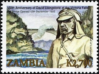 David Livingstone at Victoria Falls, 150th Anniversary