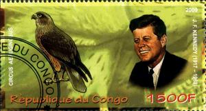 Stamp, Circus Aeruginosus - J.F.Kennedy, Cinderellas,  