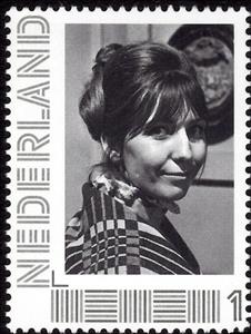Stamp, 60 Years Dutch television: The small truth, Netherlands,  , Actors, Television