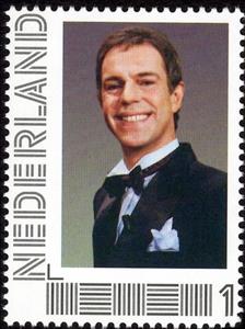 Stamp, 60 Years Dutch television: Bet That, Netherlands,  , Actors, Television