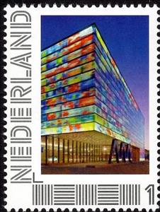 Stamp, 60 Years Dutch television: Sound and vision, Netherlands,  , Television