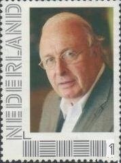 Stamp, 60 Years Dutch television: Studio Sport, Netherlands,  , Actors, Television