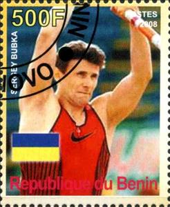 Stamp, Sergey Bubka, Cinderellas,  , People, Sport