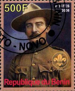 Stamp, Boy Scouts, Cinderellas,  , Scouting