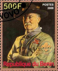 Stamp, Boy Scouts, Cinderellas,  , Scouting