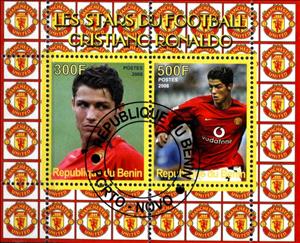 Mini Sheet, Cristiano Ronaldo, Cinderellas,  , People, Sport