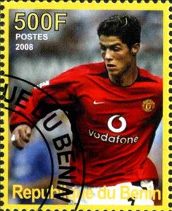Stamp, Cristiano Ronaldo, Cinderellas,  , People, Sport