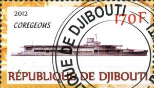Stamp, Coregeous, Cinderellas,  , Ships