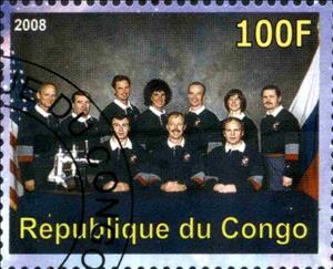 Stamp, Shuttle - Mir Missions, Cinderellas,  
